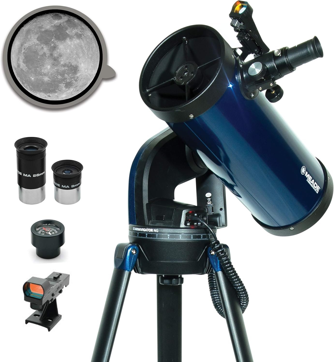 Portable Refracting Astronomy Telescope by Meade Instruments